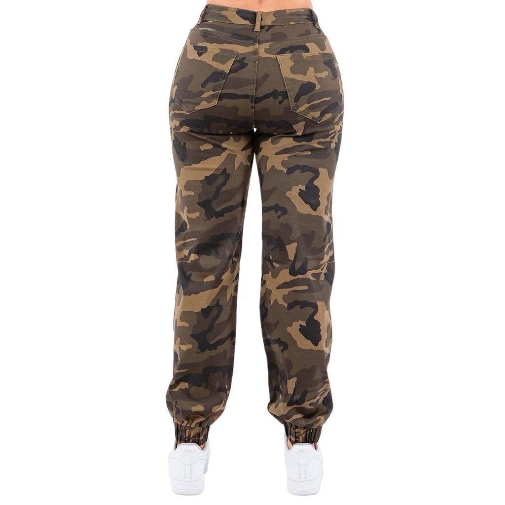 Camo Multi Pockets Joggers